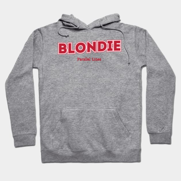 Blondie Parallel Lines Hoodie by PowelCastStudio